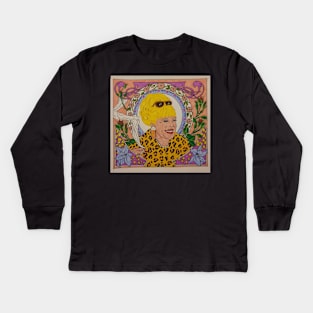 Art Nouveau Bet Kids Long Sleeve T-Shirt